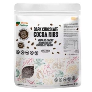 Nibs de Cacau com Chocolate XXL 1 kg Energy Feelings