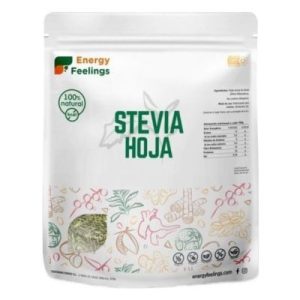 Folha de Stevia XXL 1 kg Energy Feelings