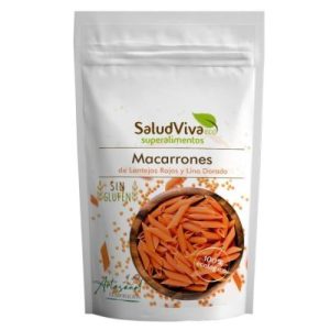 Salud Viva Organic Red Lentil and Golden Flaxseed Pasta, 250g
