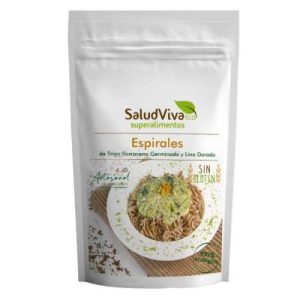 Espirais de Trigo-Sarraceno Germinado e Linhaça Dourada Bio 250g Salud Viva