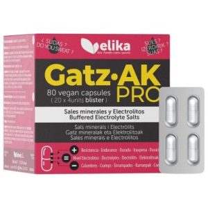 Gatz AK Pro Sem Glúten Vegan 80 Cápsulas - Elika Foods