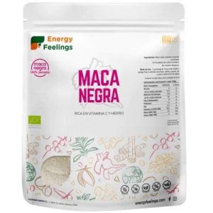 Maca Negra Bio em Pó XL 1 kg Energy Feelings